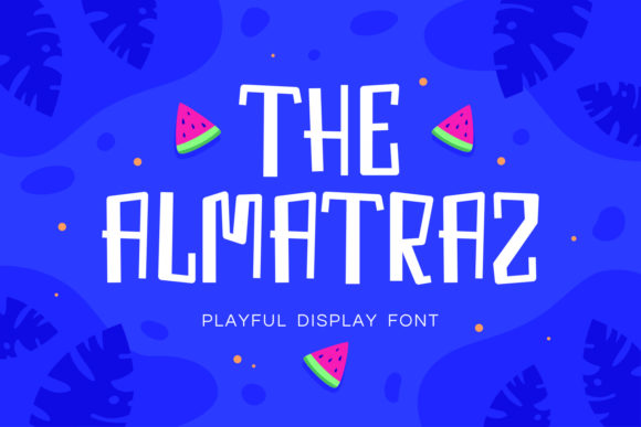 Almatraz: A Bold Display Font for Designers