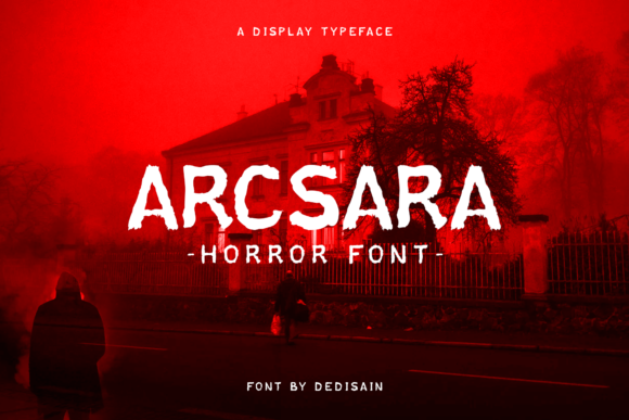 Arcsara: A Spooky Font for Business Branding