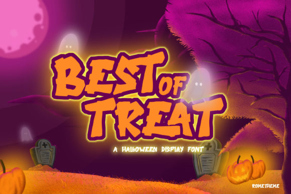 Best of Treat: A Spooky Font for Business