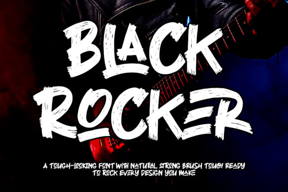 Black Rocker Font: Bold and Unapologetic