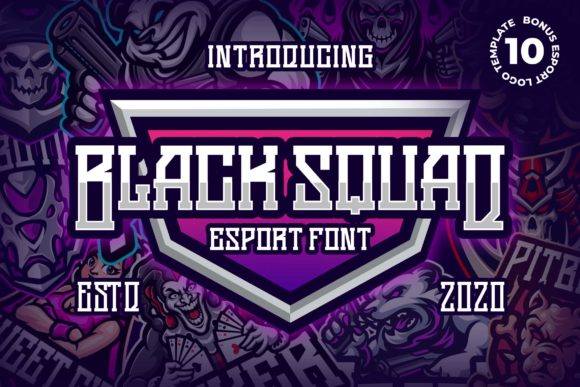 Black Squad: A Bold Font for Business