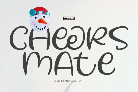 Cheers Mate: A Bold Display Font