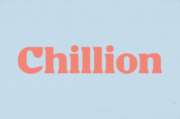 Chillion: A Creative Font for Makers