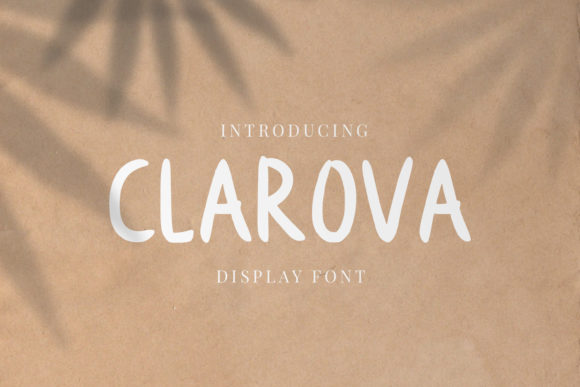 Clarova: A Friendly Font for Business Success