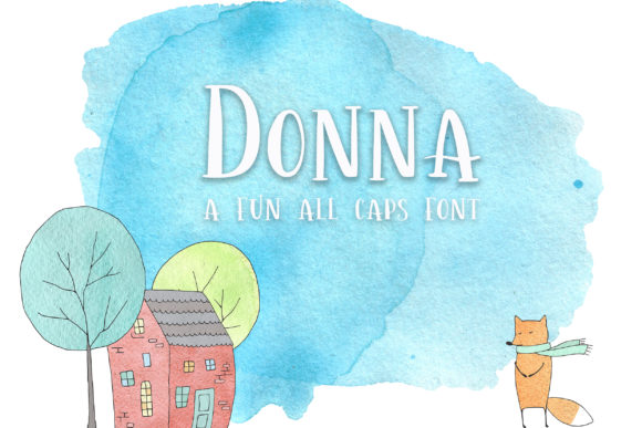 Donna: A Fun Font for Business Branding