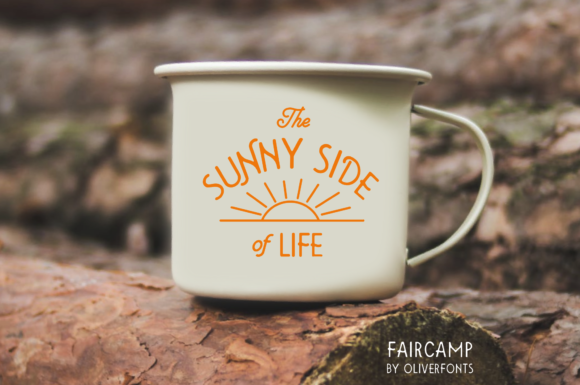 Faircamp: A Clean Display Font for Digital Branding