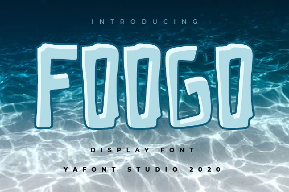 Foogo: A Dazzling Display Font