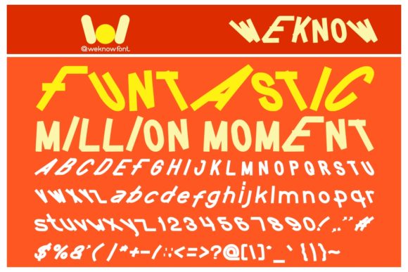 Funtastic Million Moment: A Display Font That Delivers Joy—Not Just Decoration