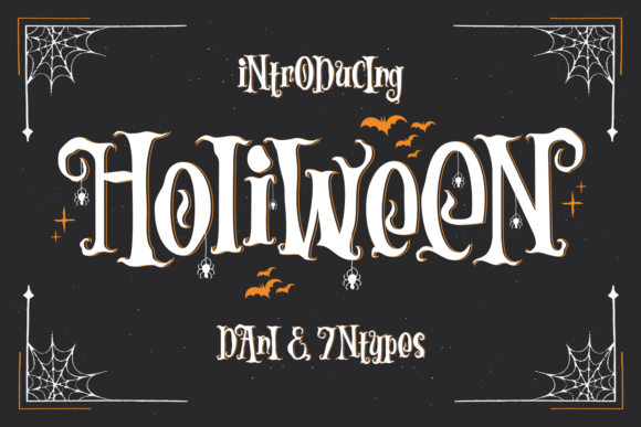 Holiween: A Bold Display Font for Spooky-Season Campaigns