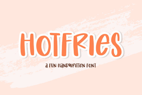 Hotfries Font for Creative Projects