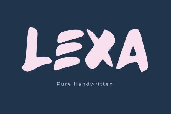 Lexa: A Bold Display Font for Web Design