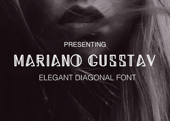 Mariano Gusstav: A Modern Display Font for Digital Branding