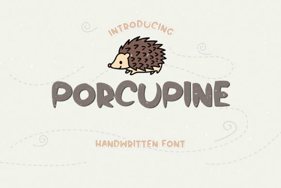 Porcupine: A Spiky Display Font