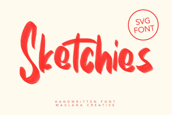 Sketchies: A Creative Display Font