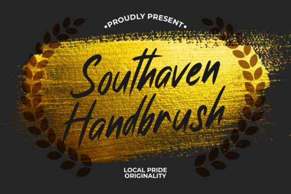 Southaven Handbrush: A Friendly Font for Creative Projects