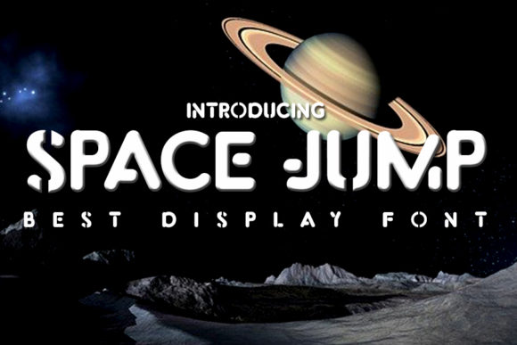 Space Jump: A Futuristic Font for Web Design