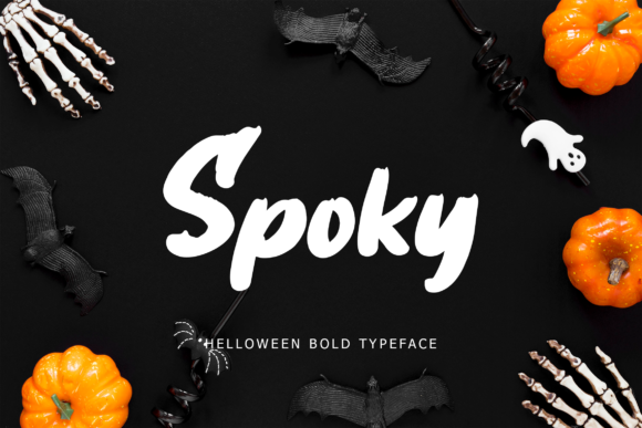 Spoky: A Bold Halloween Font for Business