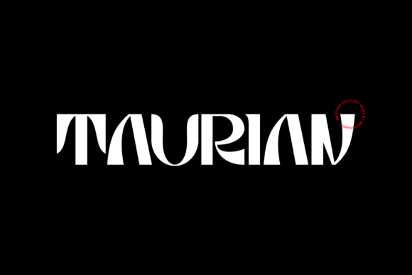 Taurian: A Bold Display Font
