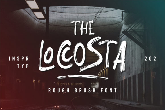 The Loccosta: A Bold Display Font