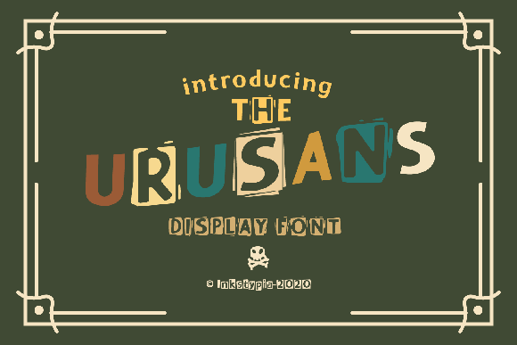 Urusans: A Clean, Confident Display Font for Brand Identity