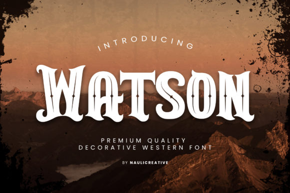 Watson: A Display Font with Quiet Confidence